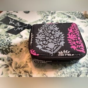 Vera Bradley Travel Pill Case 7 Day 4" x 3 ¼" x 1 ½"